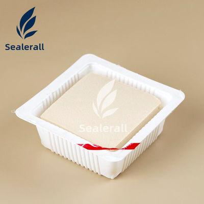 satın al Enerji tasarruflu Tofu Harita Doldurma Makinesi Tabak Doldurucu Paketleme Makinesi online manufacture